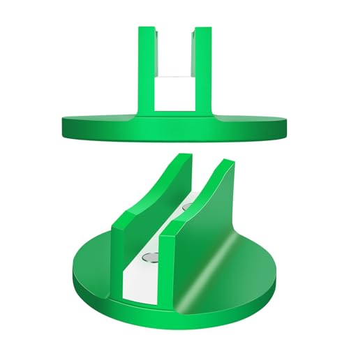 0.45'' Wide Slotted Jack Pad Adapter, Green, 2 PCS | Magnetic Jack Pad, Universal, or Floor Jacks, Bottle Jacks, Scissor Jacks, Pinch Weld Proetction, Fit Pickups SUVs Sedans - color: Green 2 Pack