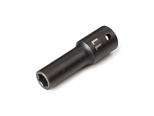 TEKTON 1/2 Inch Drive x 11 mm Deep 6-Point Impact Socket | SID23111 - size: 11 mm, style: Deep