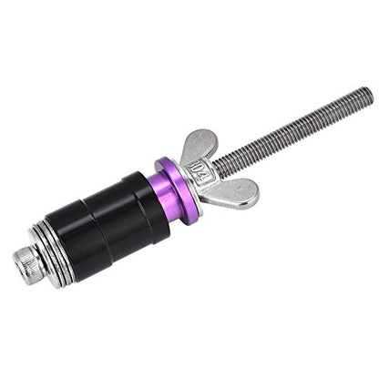 Alomejor Shock Bushing Tool Aluminum Alloy Rear Shock Eyelet Bushing Removal Install Tool with Adapters