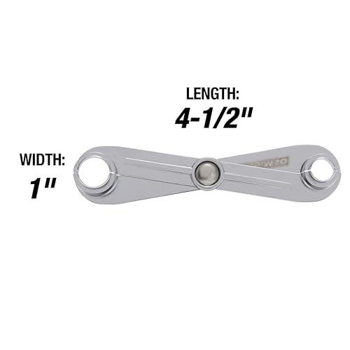 OEMTOOLS 24688 Transmission Line Disconnect Tool, Quickly Removes 3/8" and 1/2" Oil Cooler Lines, Step Design for Ford and Cadillac Vehicles, Durable Metal Construction - style: Transmission Oil Cooler Line Scissors