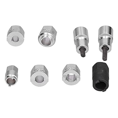 8Pcs Suspension Strut Nut Sockets Removal Disassembly Tool Set, Car Repairing Tools, Shock Absorber Strut Removal Kit with Storage Box, for MK2 and Other Vehicle, High Quali