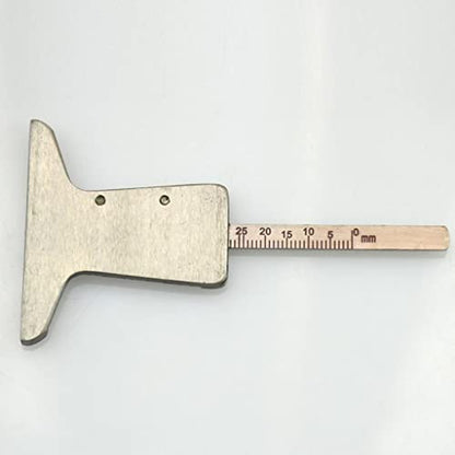 Car Truck Stainless Steel 0~32nds Tyre Tire Tread Depth Gauge Caliper Tire Tread Checker Measure Tool