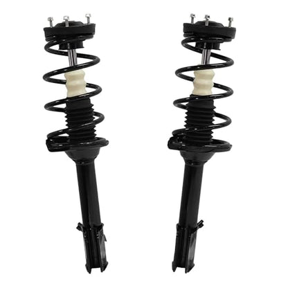 Detroit Axle - 4pc Rear Sway Bars for 2004-2007 Subaru Impreza [Wagon], Complete Struts with Coil Spring Assembly Sway Bar End Links 2005 2006 Replacement Suspension Kit - size: 4QS54004/ sway kit