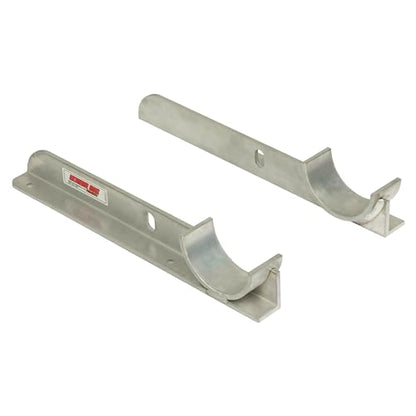 Extreme Max 5001.6271 Aluminum Floor Jack Mount for Enclosed Race Trailer, Shop, Garage, Storage - Silver