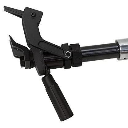 Myers Tire Supply MTS 52006 Pneumatic Air Powered Bead Breaker for Agricultural, OTR, Semi, and Commercial Truck Tires with 2-11/16-Inch Jaw Opening, Handle Exhaust, Includes Storage/Carry Case