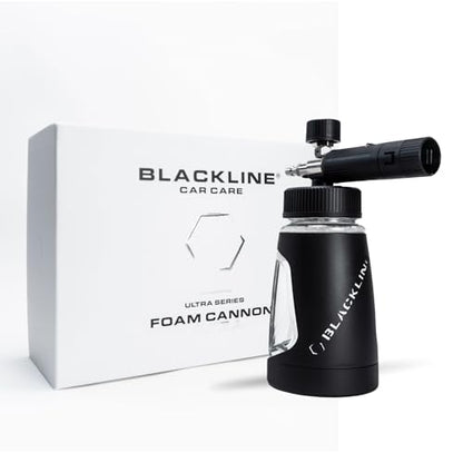 Blackline® Ultra Foam Cannon, Adjustable Snow Foam Lance for Pressure Washer, Heavy-Duty Car Wash Foam Cannon with 1/4" Quick Connect, Wide Mouth Bottle, High-Output Thick Foam Spray - style: Foam Cannon Ultra
