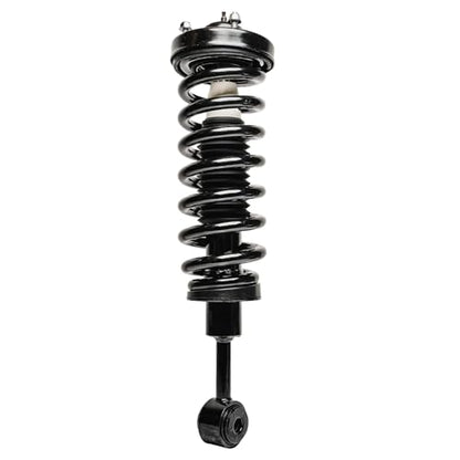 Detroit Axle - 4WD Front Struts Ball Joints for Ford 2004-2008 F-150, 2006-2008 Lincoln Mark LT 2 Struts with Coil Spring 2 Lower Ball Joints 2007 Replacement Suspension Kit - size: 4QS42850/ Big strut kit