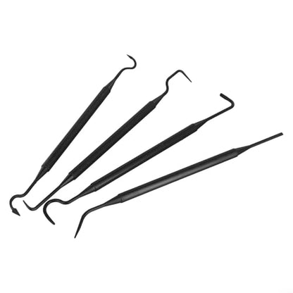 Double-End Nylon Detailing Picks Set for Car Vent Cleaning Tools Interior Gap Auto Upholstery Cleaner Dashboard Dust Remover Emblem Plastic Safe Scraper Air Vents