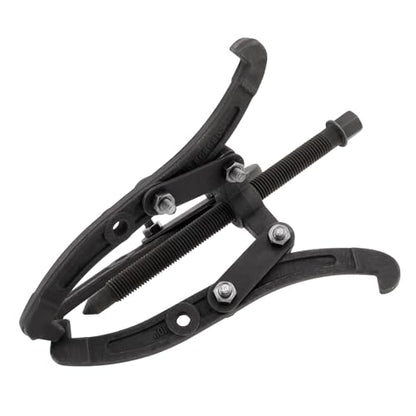 ChgImposs 10 Inch 2 Jaw / 3 Jaw Gear Puller, Multifunction Standard Carbon Steel Bearing Puller with 4 Single Hole Claw Pullers for Car/Mechanical Repairing - size: 10 Inch
