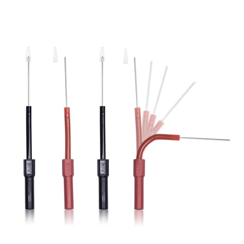 Back Probe Kit, 4 PCS Flexible Back Probes Automotive Diagnostic Test Repair Tools for Car Electrical and Multimeter Testing