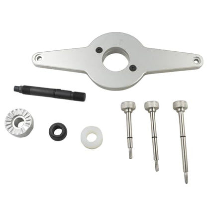 Vibration Damper Holding Tool Crankshaft Pulley Removal Shock Absorber Kit T10531 T10368 Compatible with Volkswagen Engine EA888 1.8L 2.0L TFSI 4V CABB Car A3 S3 A4 S4 A5 S5 A6 S6 A7 S7
