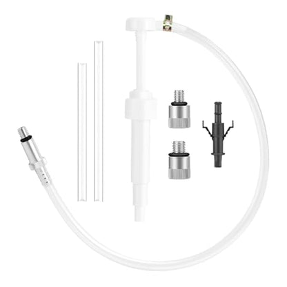 Lower Unit Gear Oil Pump Transmission Fluid Pump for Change Filling | Fluid Transfer Pump for Standard Quart Bottles with 3rd Hand Adapter Fluid Transfer Pump, Differential & Transmission Fluid - size: Fluid Pump - 28mm