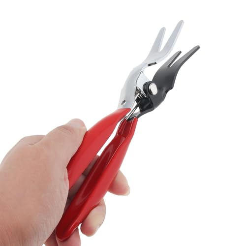 7 Pcs AC Fuel Line Tool Disconnect Set with Car Hose Remover Pliers, Includes 1/4, 5/16, 3/8, 1/2, 5/8, 3/4, 7/8Inch Quick Disconnect Fuel Line Removal Tool