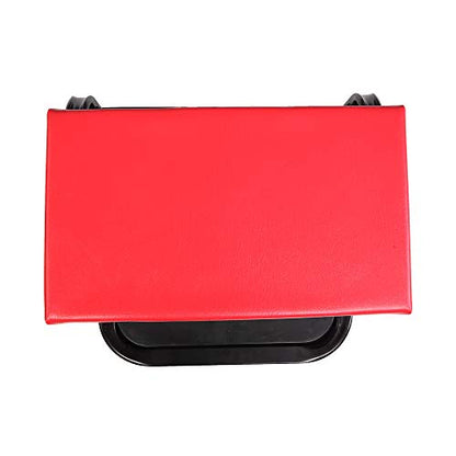 Rolling Creeper Garage Shop Seat Rolling Garage Stool Padded Mechanic Seat | Mechanics Stool with Tool Tray Storage and 4 Rubber Swivel Casters 300 lbs Capacity Creepers Automotive Chair