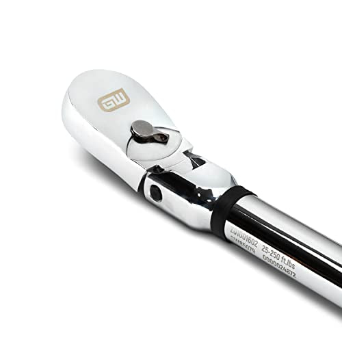 GEARWRENCH "1/2" Flex Head Electronic Torque Wrench with Angle 25-250 ft/lbs. - 85079 - style: 1/2 Drive Flex Head with Angle