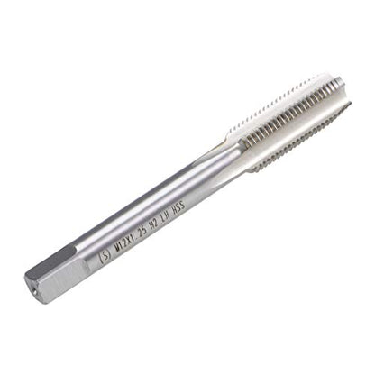 uxcell Metric Machine Tap Left Hand M12 Thread 1.25 Pitch H2 4 Flutes High Speed Steel Screw Thread Taps Tapping Tool - size: M12x1.25