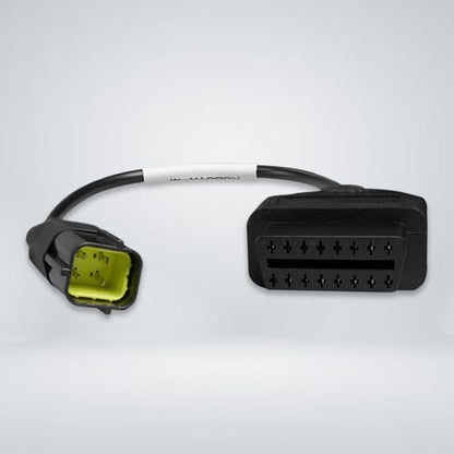 OBD2 Adapter Cable 3824-26 for KUBOTA Vehicles 4 Pin OBD2 16Pin to OBD1 4Pin OBDII Car Diagnostic Connector Compatible with OBD II Diagnostic Scanner