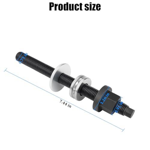 Car Harmonic Balancer Installer, Iron OEM# 551141 Vehicle LS Engines Crank Pulley Installation Tool, Automitive Crank Pulley Install Tool Accessories, Compatible with LS1 LS2 LS3