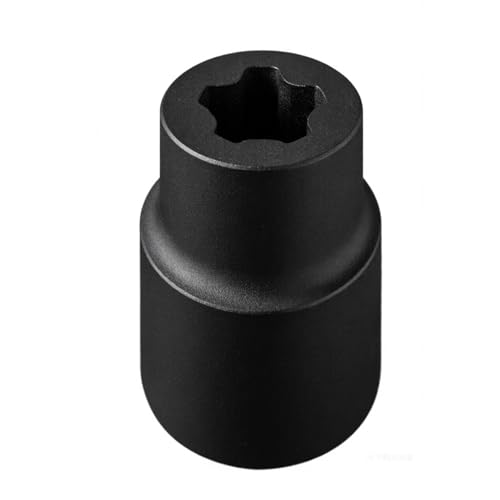 Torx Plus Socket, 1/2" Dr 10EPR 5-External Torx Socket for Tesla | 1059330-00-B, 5 Point Socket, Front Bumper, And Number, Plate Fixings, External Torque Socket, Electrical Connector, Cr-V - size: 5-External Torx Socket