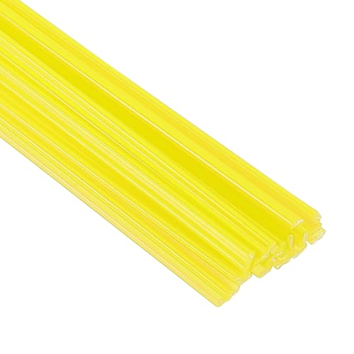 Plastic Welding Rods, Welder Rod High-Strength Waterproof Fit for Repairing Plastic Bumper Kayaks Car Bumpers - color: Yellow