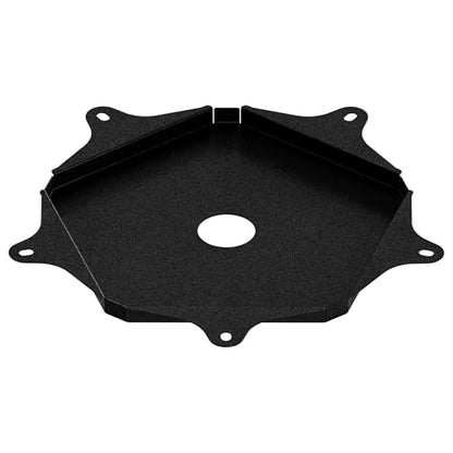 Vyper Industrial Tool Tray Accessory for EZ-Lift Shop Chairs | Heavy-Duty Steel Under-Seat Tool Organizer with Rubber Mat, For frequently used tools, parts, and hardware