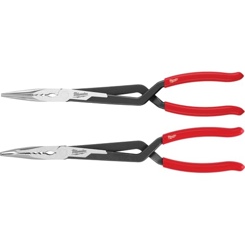 Milwaukee Long Nose Pliers Set (2-Piece), 48-22-6542