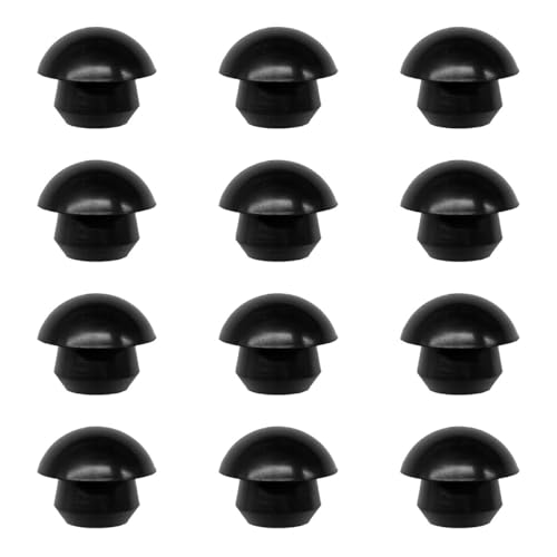 Bottle Jack Floor Jack Oil Filler Plug, Rubber Hydraulic Oils Filler Plug Bung, Universal 8mm Floor Jacks Accessory, Horizontal Jacks Top Pressure Rod for Oil Reservoir Fill Hole (12PCS) - size: 12PCS