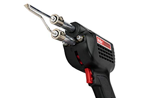 Weller 260 Watt & 200W Professional Soldering Gun Kit with Three Tips and Solder in Carrying Case | D550PK, (Pack of 2) - size: 6 piece (Pack of 2)