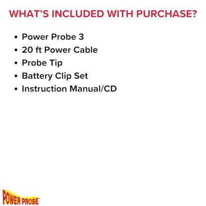 Power Probe 3 Circuit Tester, Supplies Power & Ground (PP3CSBLK) - color: Black - Limited Edition