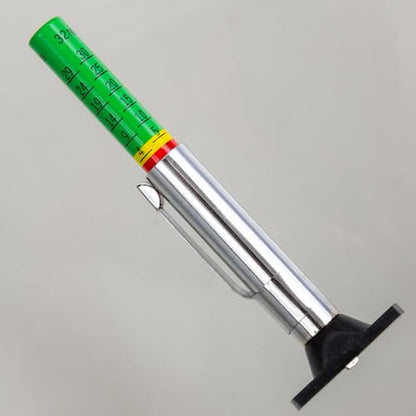 Myers Tire Supply Easy to Read Color Coded Tire Tread Depth Gauge