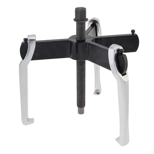ChgImposs 2 Jaw 3 Jaw Gear Puller, Adjustable Bearing Puller, Reversible Removal Tool for Internal External Pulling, Puller Tool for Removal of Pulleys Flywheels Bearings Gears (10 Inch) - size: 10 Inch
