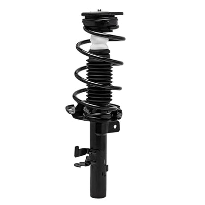 Detroit Axle - Front Struts & Coil Spring + Sway Bars Kit Replacement for 2015-2018 Ford Focus Electric S SE Titanium - 4pc Set - size: 4QS50253/ sway kit