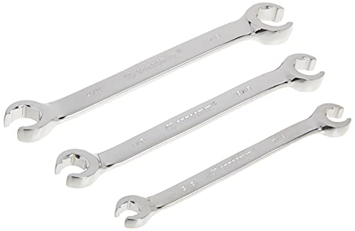 Crescent 3 Pc. Flare Nut SAE Wrench Set - CFNWS0, Grey