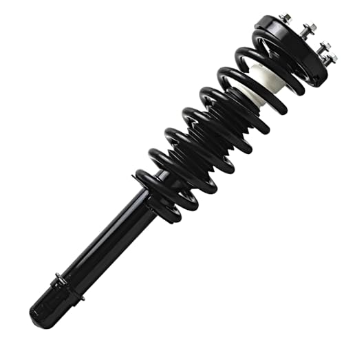 Detroit Axle - 4pc Front Struts for 2004-2008 Acura TSX, 2 Struts w/Coil Spring Assembly 2 Sway Bar End Links 2005 2006 2007 Replacement Quick Install Ready Strut Shocks Assembly - size: 4QS47298/ sway kit