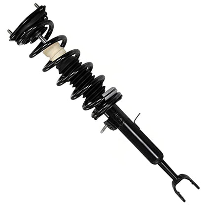 Detroit Axle - RWD Struts Shocks for 03-06 Infiniti G35, 2 Rear Shock Absorbers Assembly 2 Front Struts & Coil Spring 2003 2004 2005 2006 Replacement Suspension Kit - size: 4AQ47339/Shock Kit