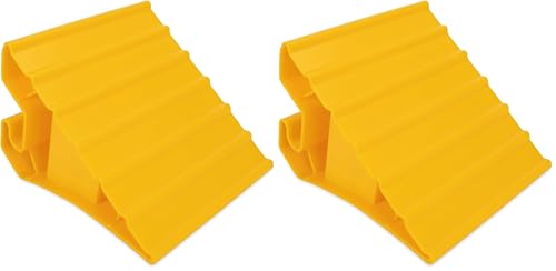 Camco Super Wheel Chock - Helps Keep Your Trailer in Place So You Can Re-Hitch - (44492) (Pack of 2) - size: Large (Pack of 2)