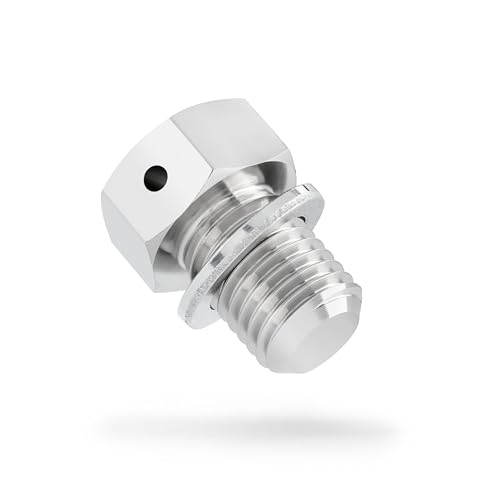 Votex - Made in USA - M12 X 1.5MM Engine Oil Drain Plug, Fits BMW, Mini, Toyota - Stainless Steel - Part Number NODP010 - size: M12 X 1.5 Non-Magnetic Drain Plug