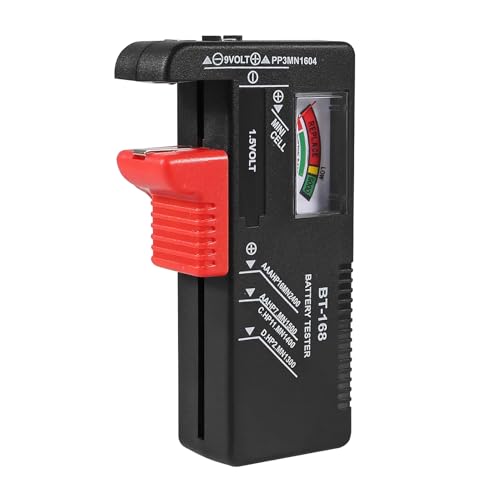 Universal Battery Tester Battery Checker for AA AAA C D 9V Household Small Electrical Equipment Monitor - color: BT-168