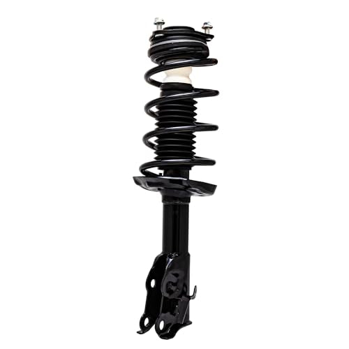 Detroit Axle - 1.8L Front Struts for 2006-2011 Honda Civic [Coupe] 2007 2008 2009 2010 Pair Complete Quick Strut w/Coil Spring Assembly Replacement Suspension Shocks - size: 11813_11814/Pair