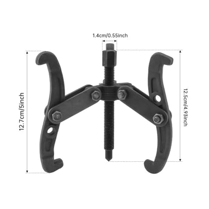 ChgImposs 4 Inch 2-Jaw & 3-Jaw Bearing Puller, High Carbon Steel Gear and Pulley Remover Tool for Automotive, Motorcycle, and Machinery Repair - size: 4 Inch