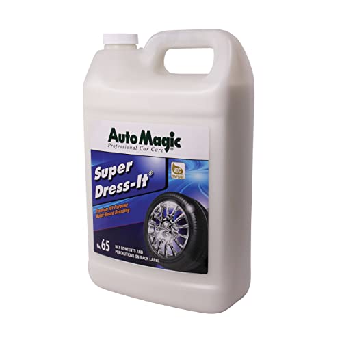 Auto Magic Professional Tire Dressing | Water-Based Silicone Spray | Detailing Products for Tires, Vinyl, Trim & Engine Compartments | Car Care