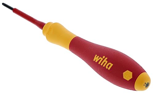 Wiha 32526 Torx Screwdriver With SoftFinish Handle, 1000 Volt, T9 x 60mm