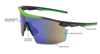 Pyramex PMXSPEC Safety Glasses - color: Green Mirror