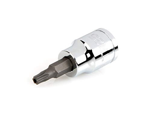 TEKTON 3/8 Inch Drive x TR25 Tamper-Resistant Torx Bit Socket | SHB17225 - size: TR25