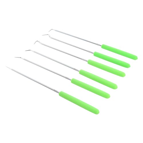 OEMTOOLS 26517 6-Piece Hook and Pick Set, Precision Manipulation for Automotive and Electronics, Durable Steel Construction, Versatile Tool Set