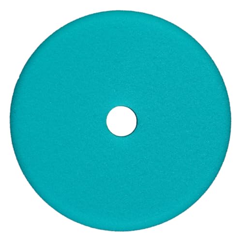 RUPES 9.DA100B Pack of 12 Light Blue D-A Intermediate Foam Polishing Pads 100mm | Ideal for Paint Correction & Gloss Enhancement | Improves Cutting Performance | Compatible with 4" Backing Plate - size: Intermediate 100mm, style: Pack of 12