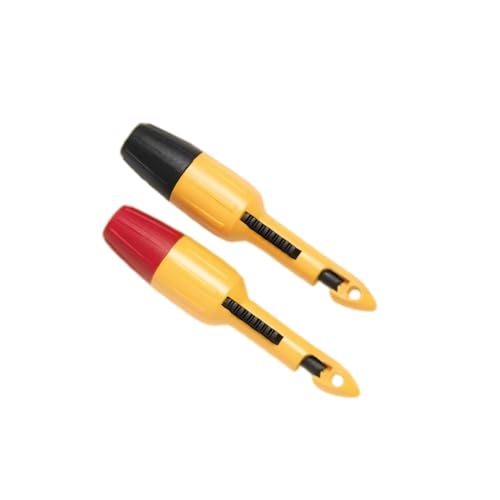 TP81 Insulation Piercing Clip Set，4mm Non-Rotating Banana Jack, 60V DC Stainless Steel Test Probes for 14/16/18 Gauge Automotive Wires Replacement for Fluke TP81