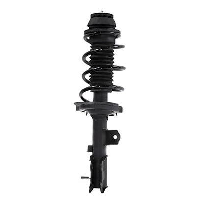 Detroit Axle - Front Struts Sway Bars for 2012-2017 Hyundai Accent Kia Rio | 2013 2014 2015 2016, 2 Struts w/Coil Springs 2 Sway Bar Links Replacement Suspension Shock - size: 4QS47425/Sway Kit