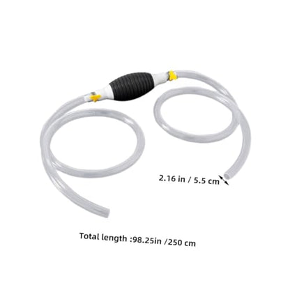 Cabilock Hand Fuel Transfer Pump Kit Manual Gas Siphon Hose for Automotive Fuel and Liquid Transfer Suitable for Cars and Trucks High Flow Rate Oil Pump