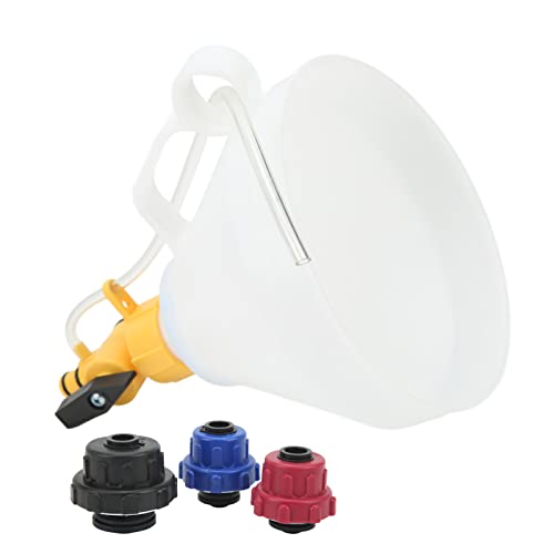 Coolant Refill Funnel Spill Proof Engine Filling Kit for, ABS Cooling System Tool for Car Maintenance